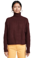 Autumn CashmereChunky Shaker Cashmere Sweater  